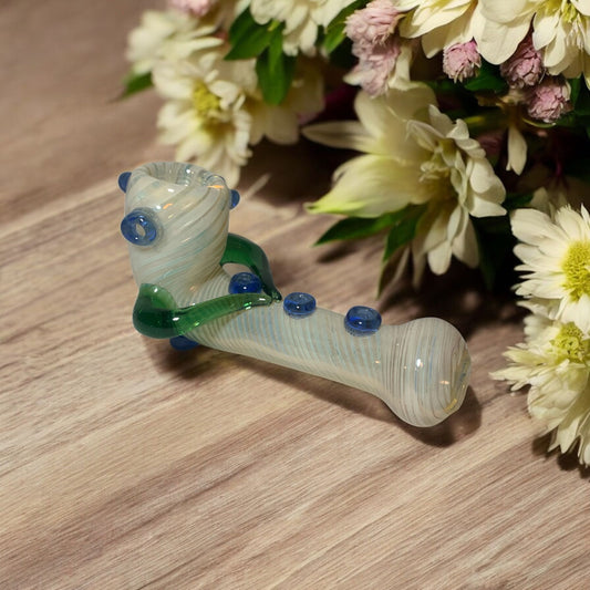 Aqua Vine Glass Spoon