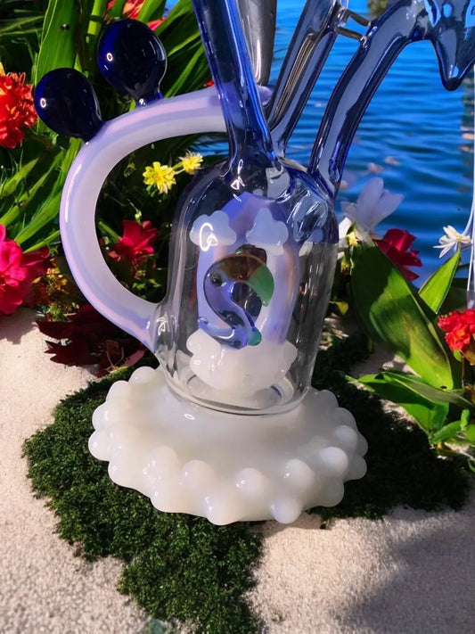 1 x 16 cloud dripper single perc bulb Bong