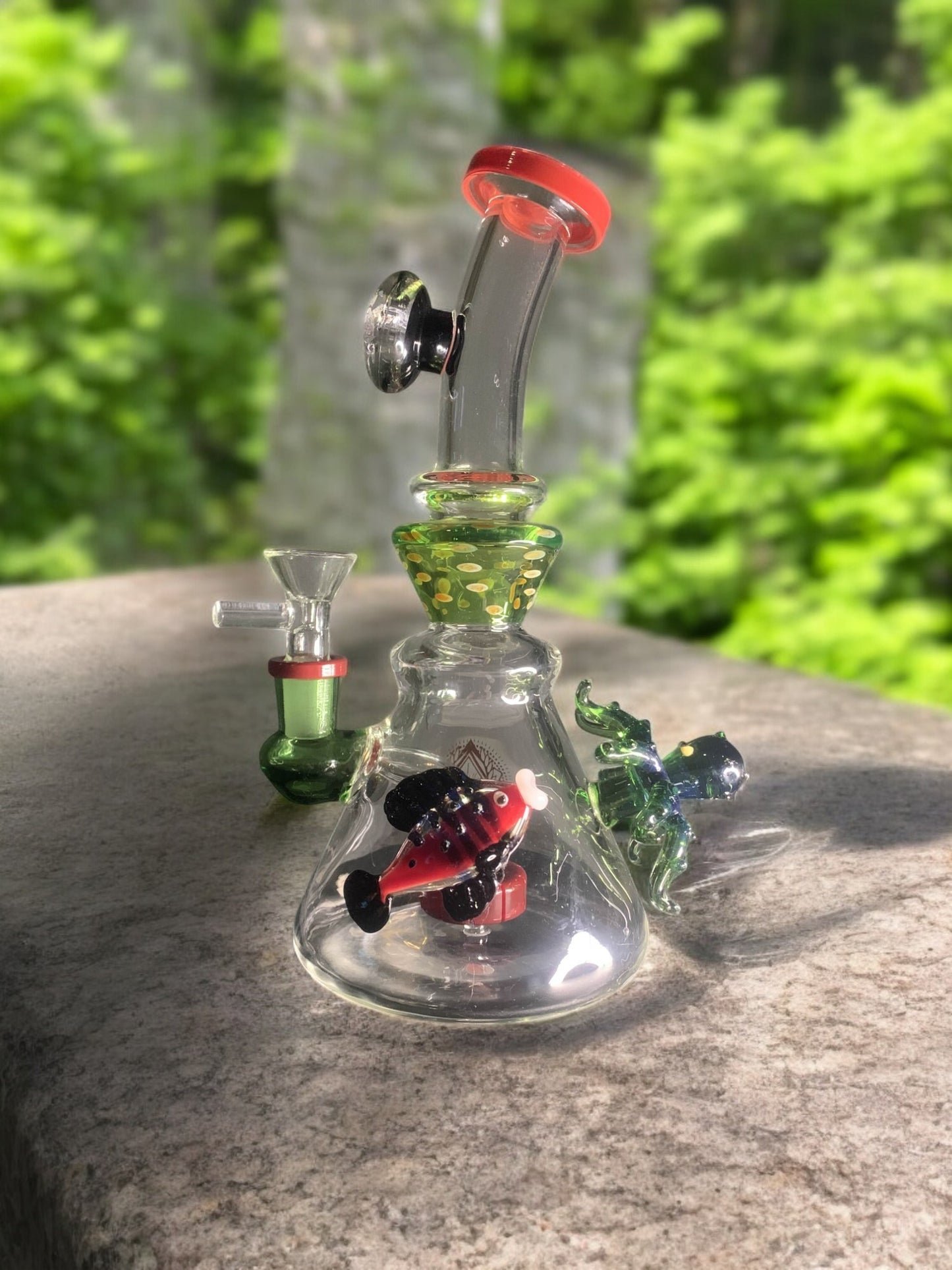 1 x 13 AquaGuard Beaker Sculpted Fish Rig with Perc Dome