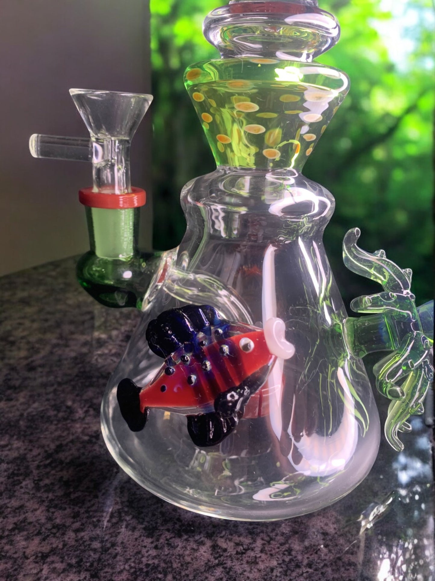 1 x 13 AquaGuard Beaker Sculpted Fish Rig with Perc Dome
