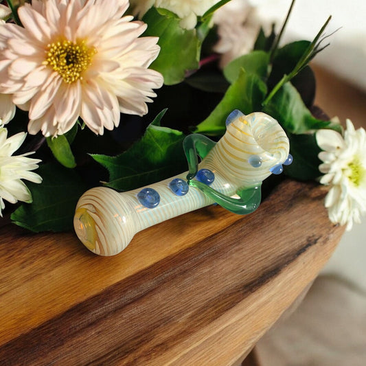 Aqua Vine Glass Spoon